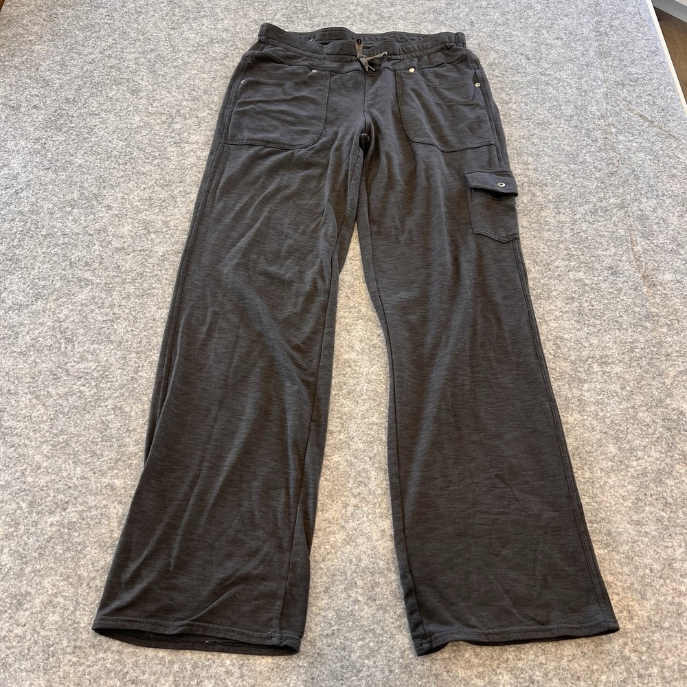 Kuhl Women's Mova Pants Adventure Outdoor Dark Heather Grey Sz 10 Regular